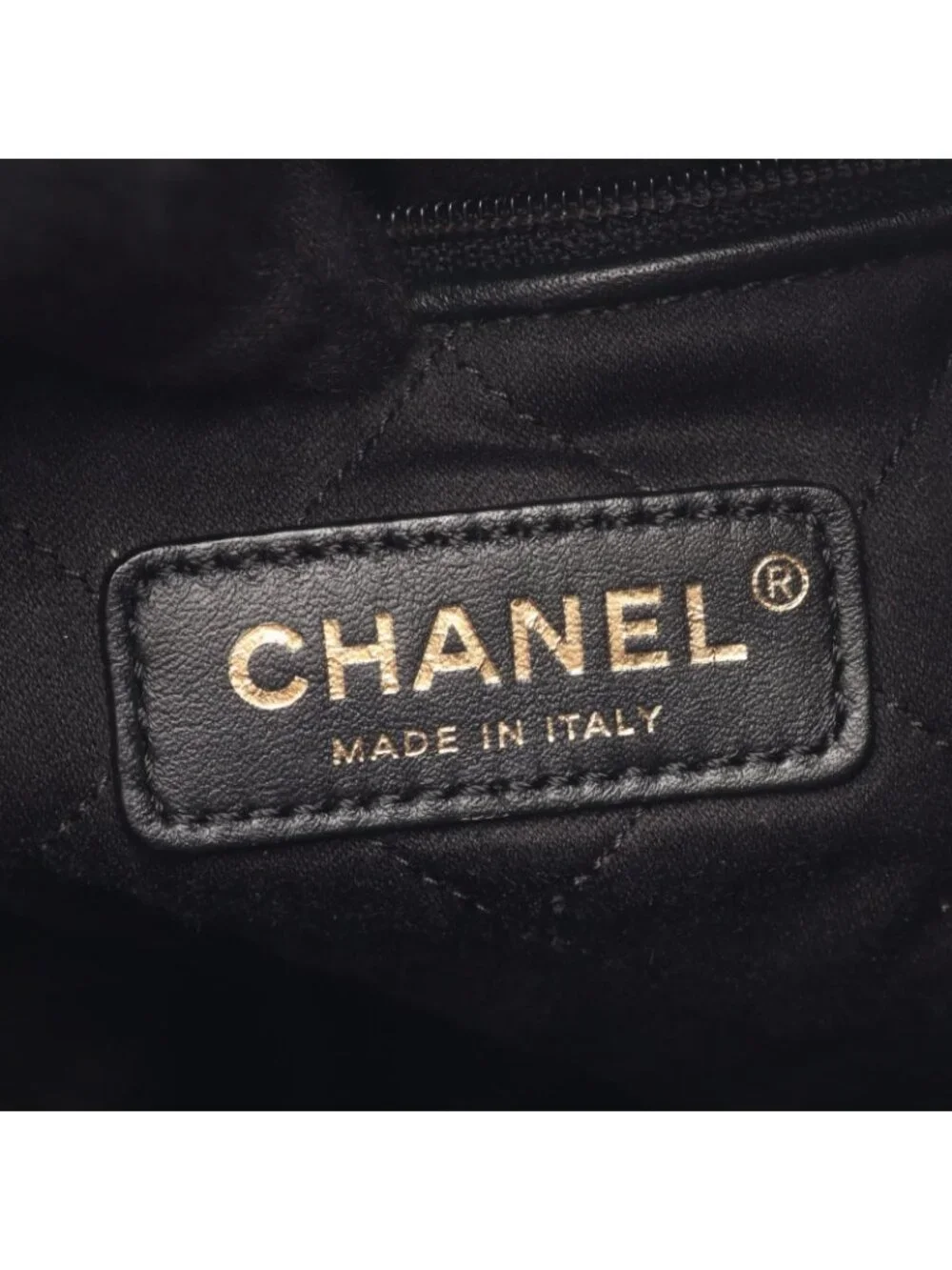 Chanel Backpack 22 Small Black Leather 22 Quilted Chain
